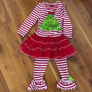 One Posh Kid 3T Christmas tree set